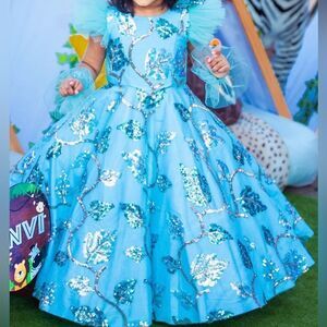 Kids custom made frozen dress